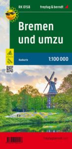 Bremen und umzu, Radkarte 1:100.000 freytag & berndt 9783707920147