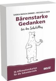 Bärenstarke Gedanken für den Schulalltag Baisch-Zimmer, Saskia/Zach, Michaela 4019172200442