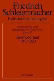 Briefwechsel 1819-1820 Simon Gerber/Sarah Schmidt 9783110775525