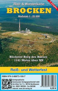 Brocken Kartographische Kommunale Verlagsgesellschaft mbH 9783869731810