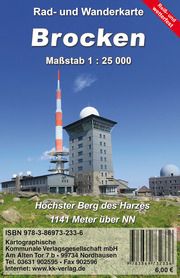 Brocken Kartographische Kommunale Verlagsgesellschaft mbH 9783869732336