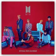 BTS - Bangten Boys 2025 - Wandkalender  9781835270240