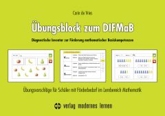 Übungsblock zum DIFMaB (Diagnostische Inventar zur Förderung mathematischer Basiskompetenzen) Vries, Carin de (Dr.) 9783808007785