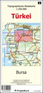 Bursa - Topographische Reisekarte 1:250.000 Türkei (Blatt 2) Mollenhauer, Jens Uwe 9783931099558