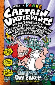 Captain Underpants 3 - Captain Underpants und die Invasion der schrecklich fiesen Kantinen-Damen aus dem Weltall Pilkey, Dav 9783948638481