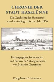 Chronik der Stadt Haselünne Matthias Gatzemeier 9783826076886