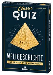 Classic Quiz Weltgeschichte Blechschmidt, Dirk 9783964552327