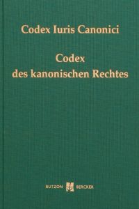Codex des kanonischen Rechtes Deutsche Bischofskonferenz 9783766622983