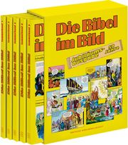 Comic-Reihe Die Bibel im Bild. 50 Jahre-Jubiläumsausgabe. Kinderbuch-Klassiker ab 8 Jahren mit Geschichten aus dem Alten und Neuen Testament als Comics. 5 Sammelbände im Schuber André le Blanc 9783438042996