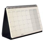 Conceptum Tischkalender Monat A5 quer black 2025  4004360779350