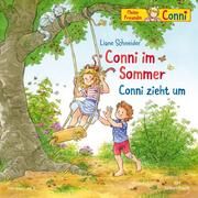 Conni im Sommer/Conni zieht um Schneider, Liane 9783745604245