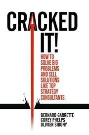 Cracked it! Garrette, Bernard/Phelps, Corey/Sibony, Olivier 9783319893747