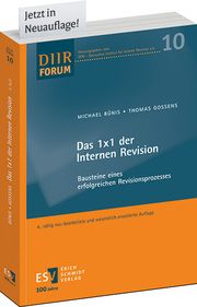 Das 1x1 der Internen Revision Bünis, Michael (Dipl.-Wirtschaftsmathematiker)/Gossens, Thomas 9783503239535