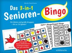 Das 3-in-1 Senioren-Bingo  9783899938432