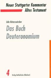 Das Buch Deuteronomium Rüterswörden, Udo 9783460070516