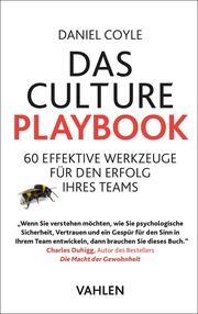 Das Culture Playbook Coyle, Daniel 9783800670062
