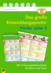 Das große Entwicklungsposter - Kinder unter 3 Schlaaf-Kirschner, Kornelia 9783834641960
