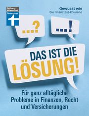 Das ist die Lösung! Stiftung Warentest 9783747109311