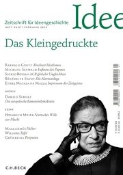 Das Kleingedruckte Florian Meinel/Carlos Spoerhase/Rainald Goetz u a 9783406800221