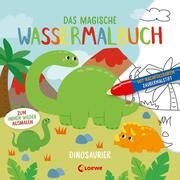 Das magische Wassermalbuch - Dinosaurier  9783743214705