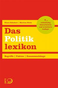 Das Politiklexikon Schubert, Klaus/Klein, Martina 9783801205058