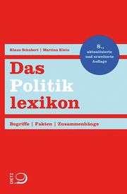 Das Politiklexikon Schubert, Klaus/Klein, Martina 9783801206000