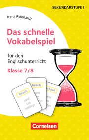 Das schnelle Vokabelspiel für den Englischunterricht - Klasse 7/8 Reinhardt, Irena 9783589165964