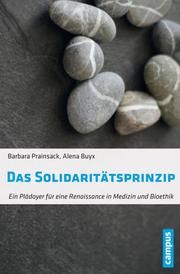 Das Solidaritätsprinzip Prainsack, Barbara/Buyx, Alena 9783593505237
