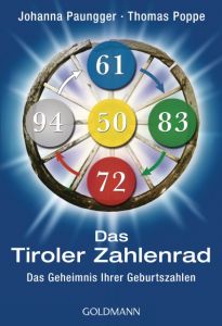 Das Tiroler Zahlenrad Paungger, Johanna/Poppe, Thomas 9783442175833