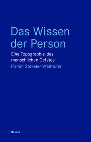 Das Wissen der Person Stekeler-Weithofer, Pirmin 9783787341290