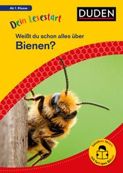 Dein Lesestart: Weißt du schon alles über Bienen? Ab 1. Klasse Küntzel, Karolin 9783411733088