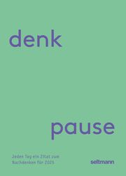 Denkpause 2025  9783949070563