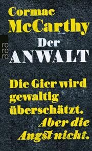 Der Anwalt McCarthy, Cormac 9783499267246