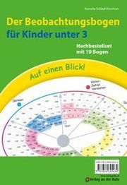 Der Beobachtungsbogen für Kinder unter 3 Schlaaf-Kirschner, Kornelia 9783834625434