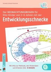 Der Beobachtungsbogen für Kita-Kinder von 3-6 Jahren mit der Entwicklungsschnecke Schlaaf-Kirschner, Kornelia 9783834668462