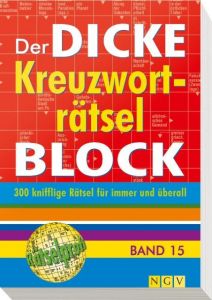 Der dicke Kreuzworträtsel-Block 15  9783625172406