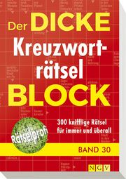 Der dicke Kreuzworträtsel-Block 30  9783625185994