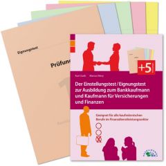 Der Einstellungstest/Eignungstest zur Ausbildung zum Bankkaufmann und Kaufmann für Versicherungen und Finanzen Guth, Kurt/Mery, Marcus 9783941356474