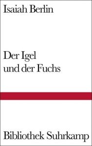 Der Igel und der Fuchs Berlin, Isaiah 9783518224427