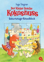 Der kleine Drache Kokosnuss - Geburtstags-Rätselblock Siegner, Ingo 9783570314913