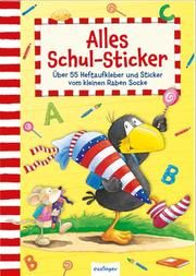 Der kleine Rabe Socke: Alles Schul-Sticker Annet Rudolph 4049985004548