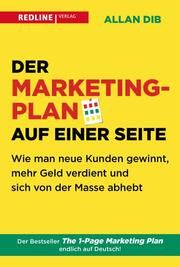 Der Marketingplan auf einer Seite Dib, Allan 9783868819588