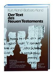 Der Text des Neuen Testaments Aland, Kurt/Aland, Barbara 9783438060259