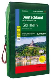 Deutschland, Straßenkarten-Set 1:200.000,2024/2025, freytag & berndt  9783707922097