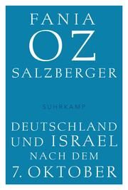 Deutschland und Israel nach dem 7. Oktober Oz-Salzberger, Fania 9783518474969