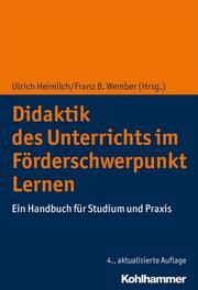 Didaktik des Unterrichts bei Lernschwierigkeiten Ulrich Heimlich/Franz B Wember 9783170355699