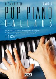 Die 40 besten Pop Piano Ballads 3 Helmut Hage 9783866262751