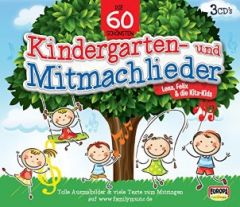 Die 60 schönsten Kindergarten- und Mitmachlieder Lena/Felix u a 0888750051622