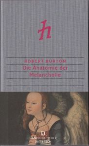 Die Anatomie der Melancholie Burton, Robert 9783871620836