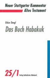 Die Bücher Nahum, Habakuk und Zefanja Dangl, Oskar 9783460072510